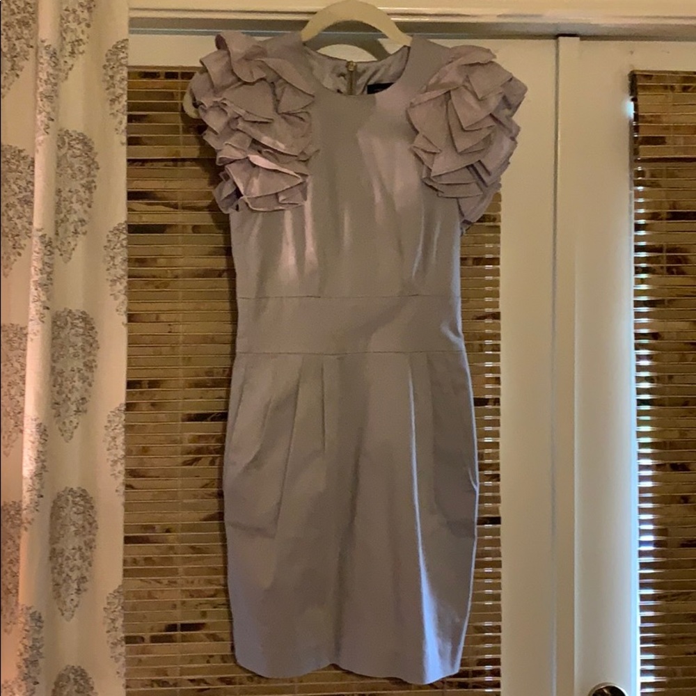 French connection lavender mini dress